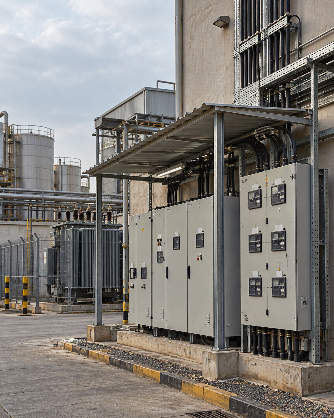 Industrial energy metering and electrical equipment